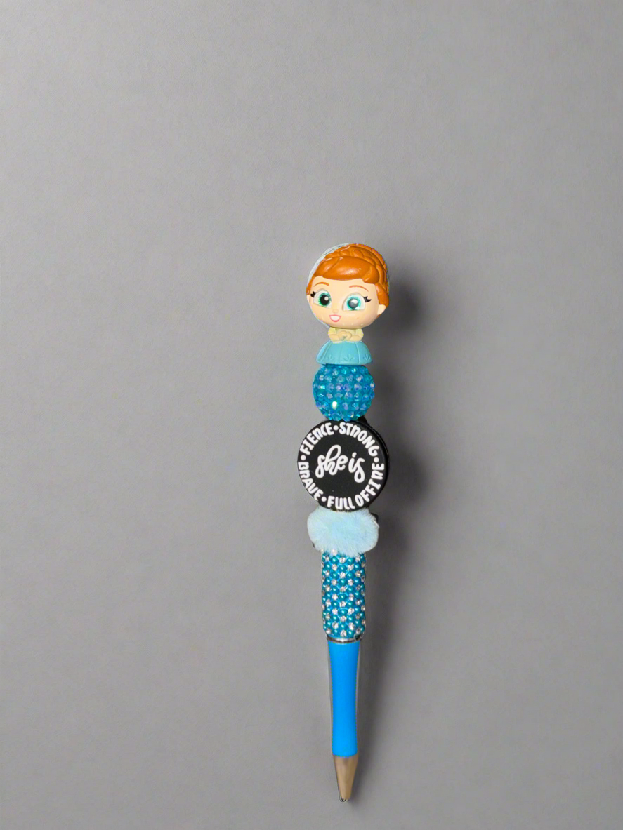 Baby Blue Princess Elsa Pen