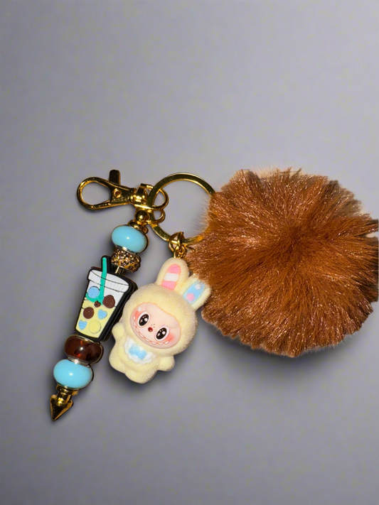 Brown & Yellow Labubu