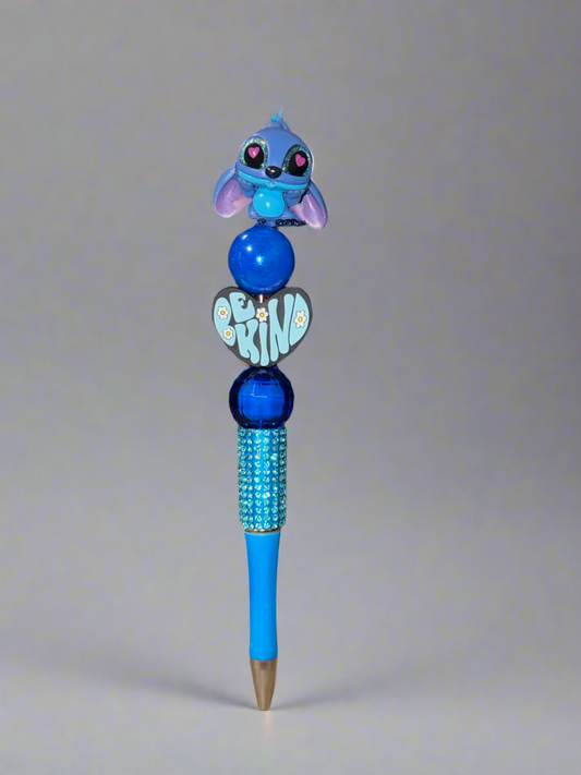 Baby Blue Stitch Pen