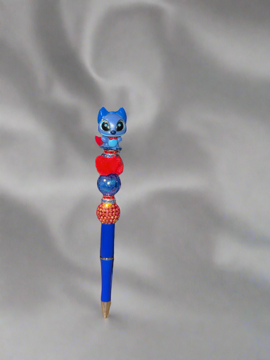 Red/Blue Styled Stitch Pen