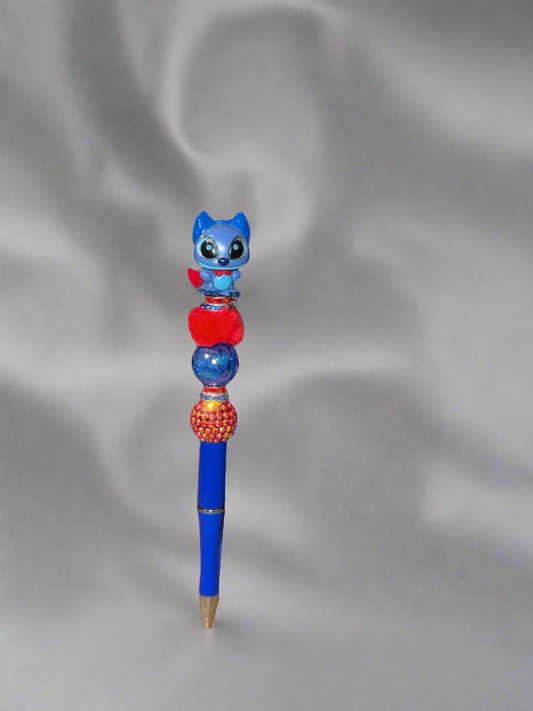 Red/Blue Styled Stitch Pen