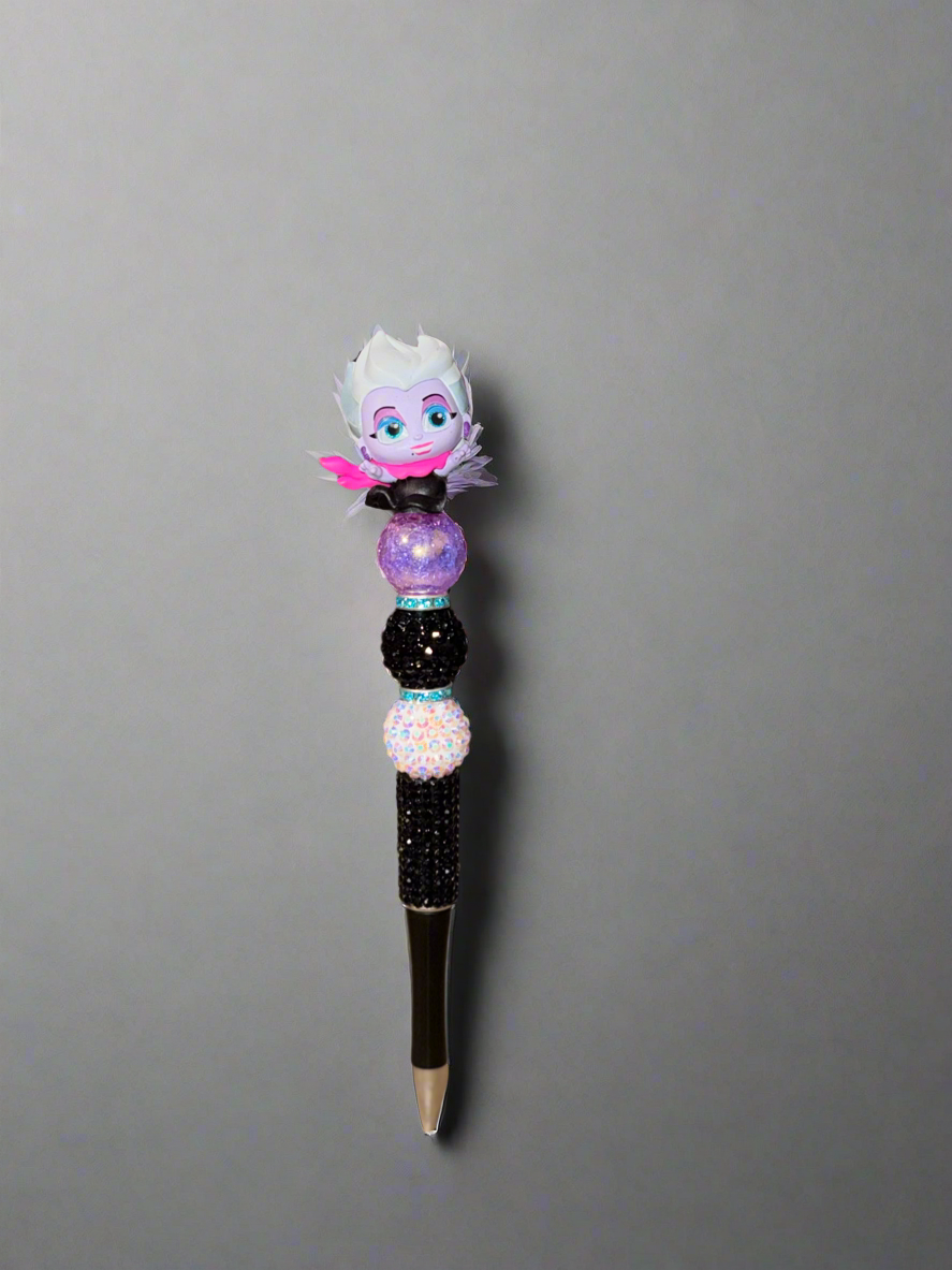 Black/Purple Styled Ursula Pen